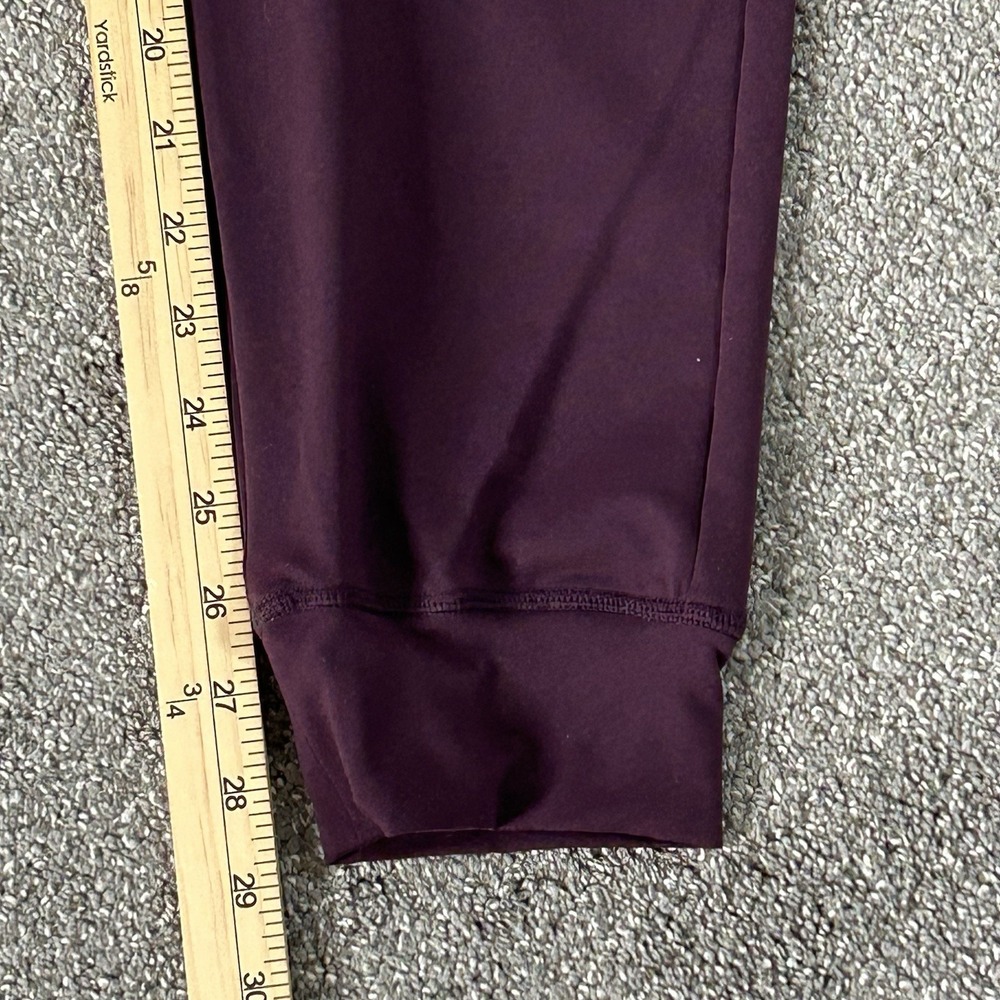 ZYIA Active Unwind Joggers Womens XL Plum Maroon Stretch Pants Drawstring EUC - Picture 10 of 10